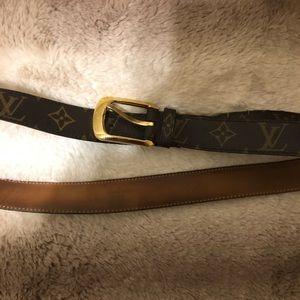 Louis Vuitton Monogram Belt